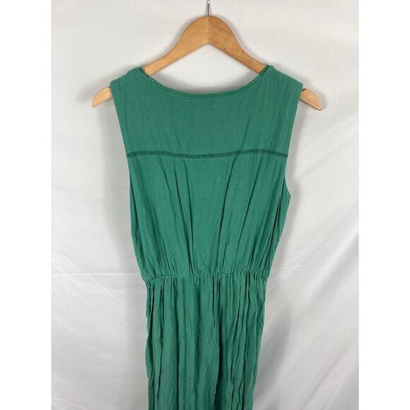 Matilda Jane Green Down in the Valley Maxi Dress Size Medium - Picture 6 of 8